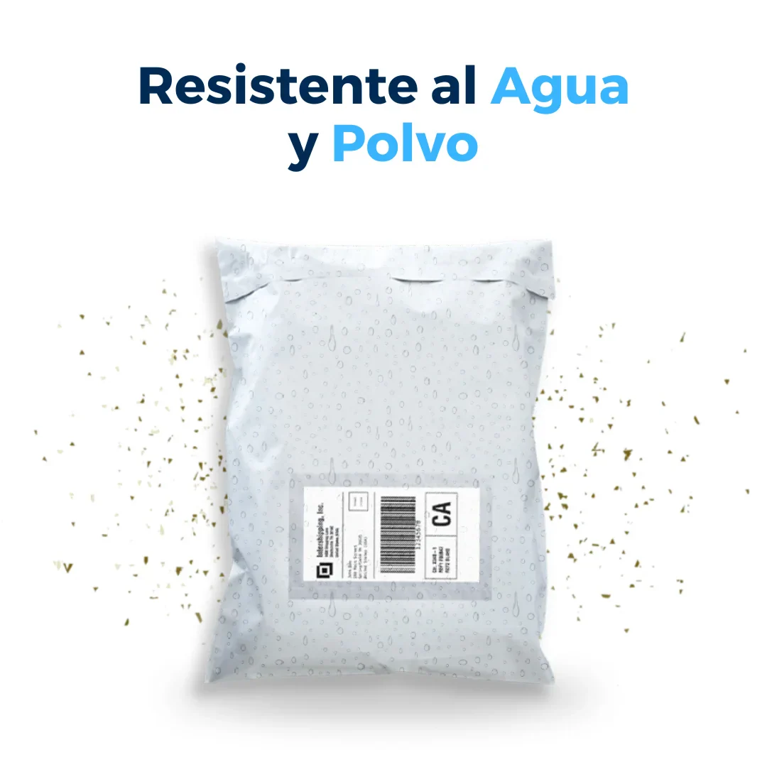 19 x 26 cm - Bolsas de envío con soporte de guía