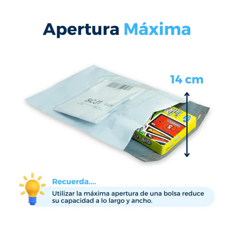 19 x 26 cm - Shipping Bags with Guide Holder