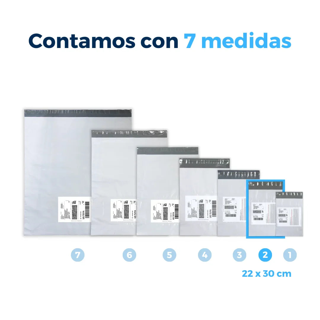 22 x 30 cm - Shipping Bags with Guide Holder