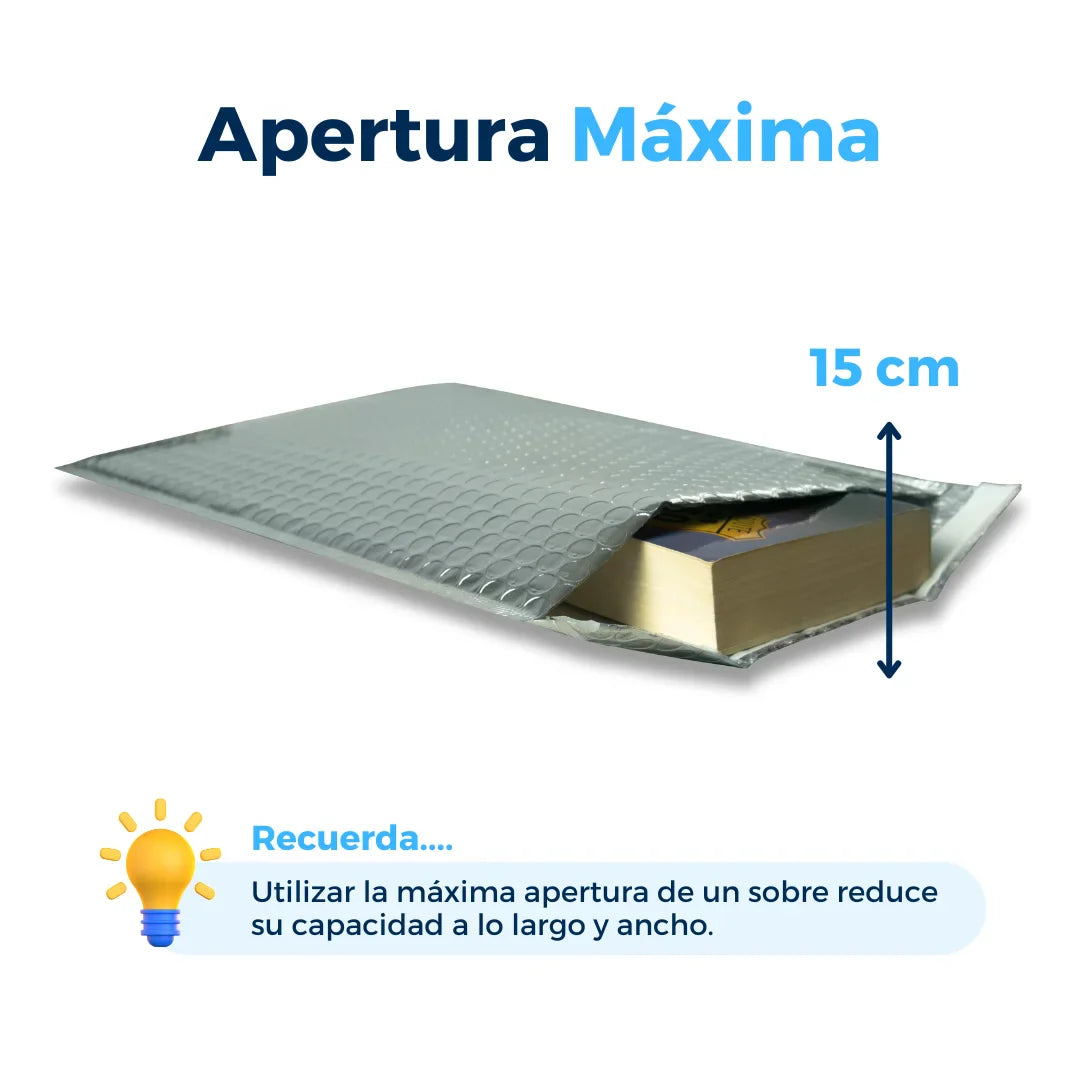 24 x 35 cm - #4 Silver Bubble Envelopes