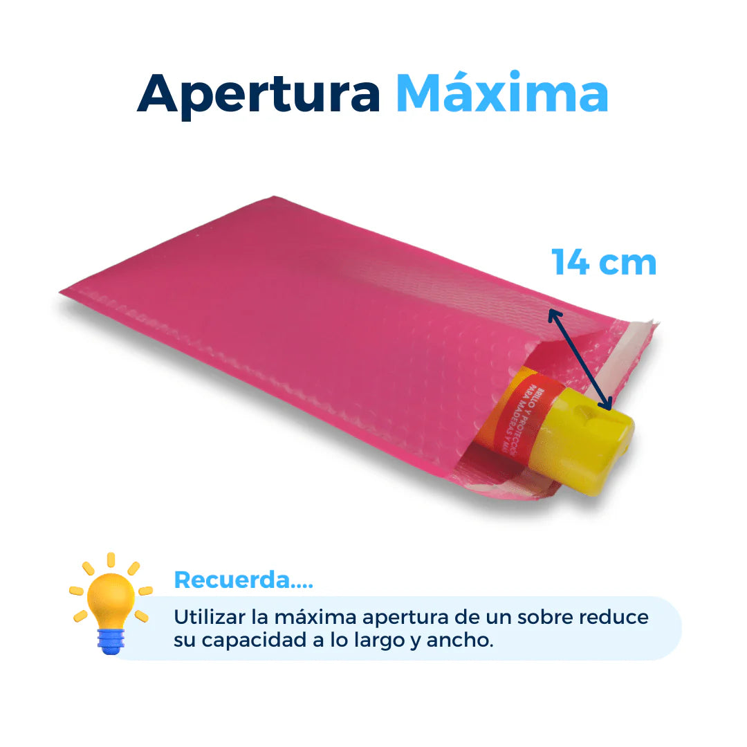 21 x 30 cm - #2 Pink Bubble Envelopes