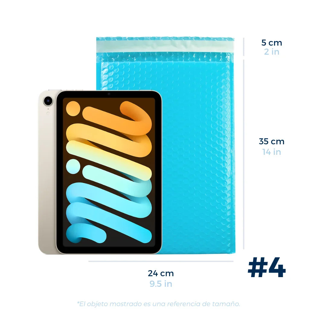 24 x 35 cm - #4 Blue Bubble Envelopes