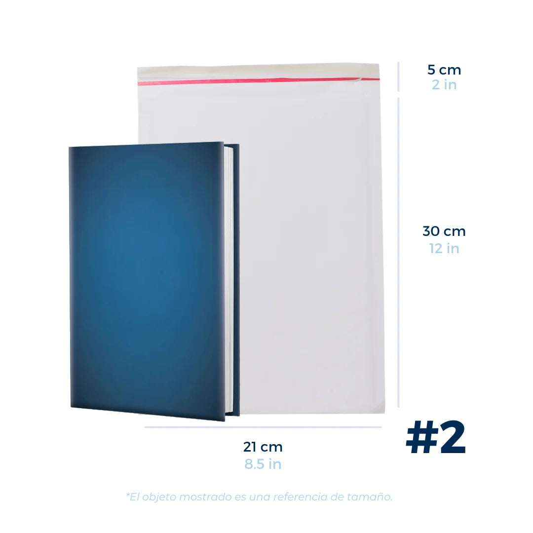 21 x 30 cm - #2 White Bubble Envelopes