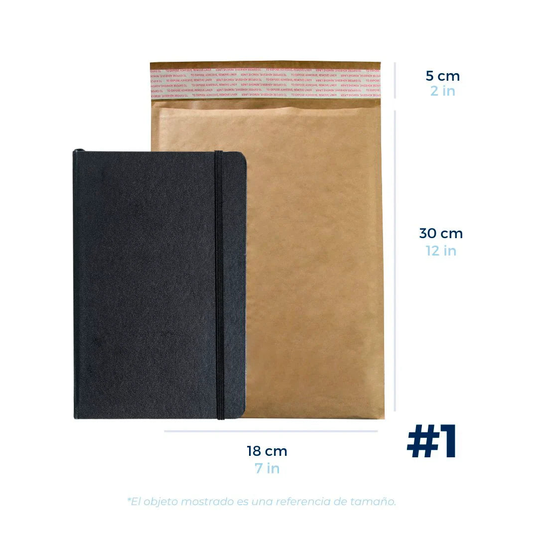 18 x 30 cm - #1 Kraft Bubble Envelopes