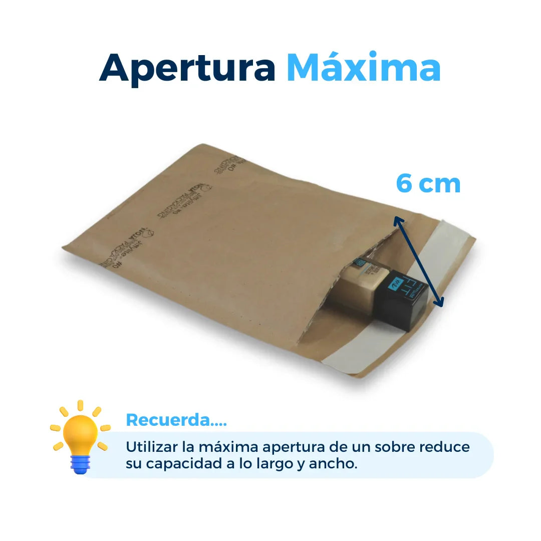 15 x 25 cm - #0 Kraft Bubble Envelopes