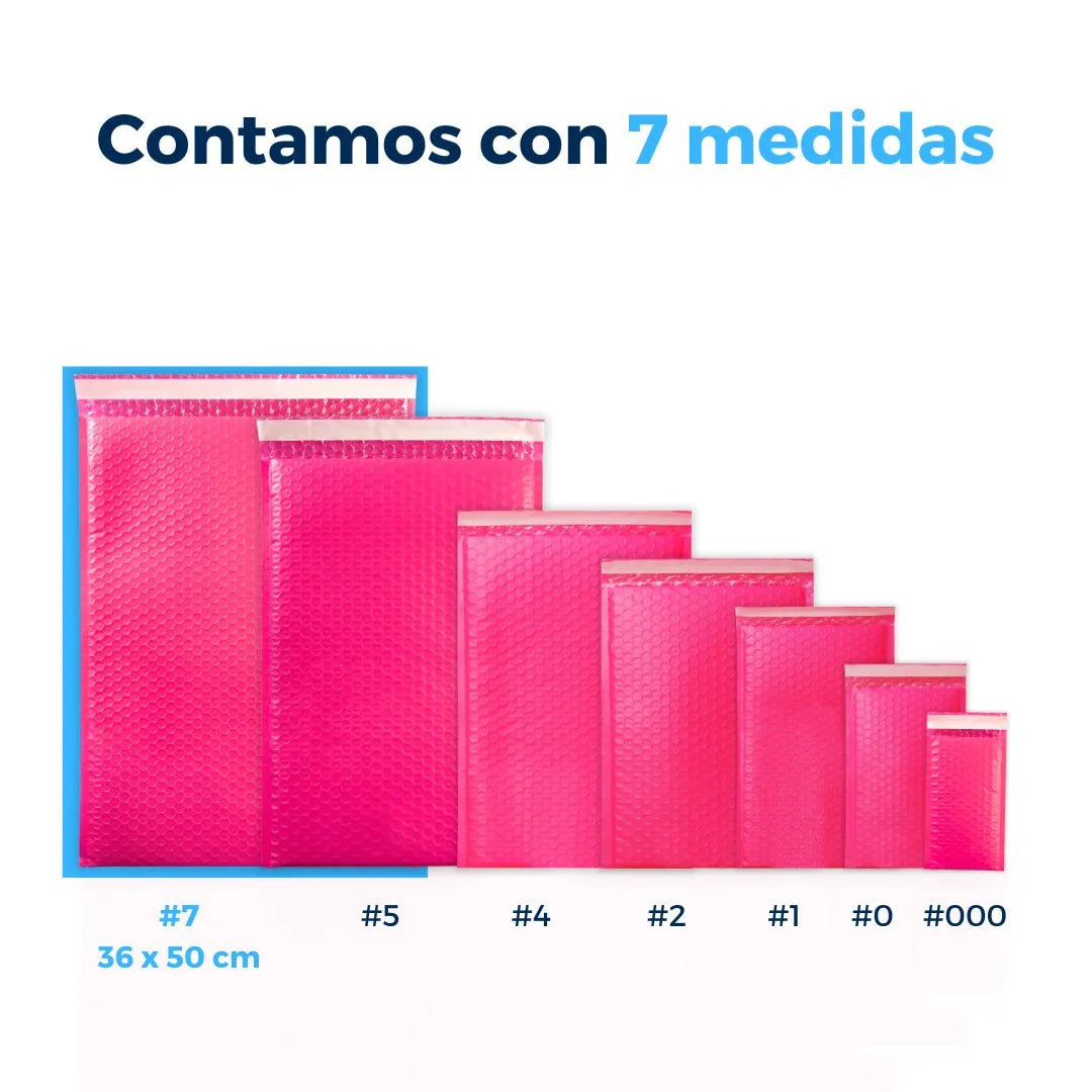 36 x 50 cm - #7 Pink Bubble Envelopes