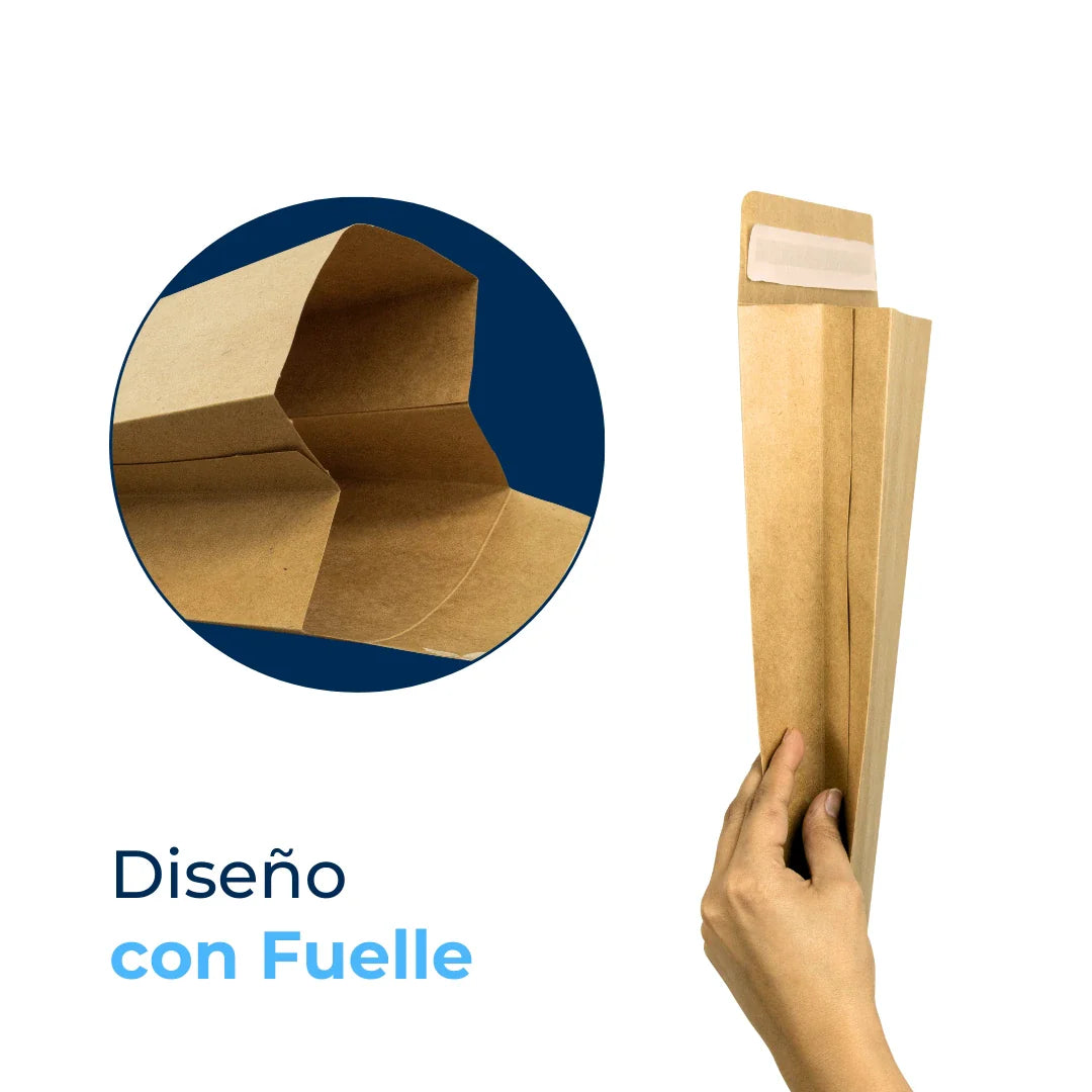 23 x 30 cm - #3 Gusseted Paper Shipping Bags