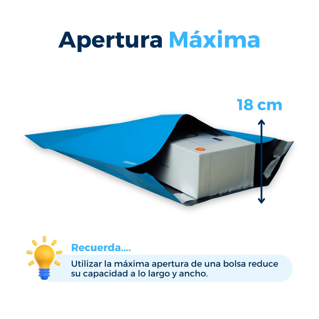 25 x 33 cm - Blue Shipping Bags