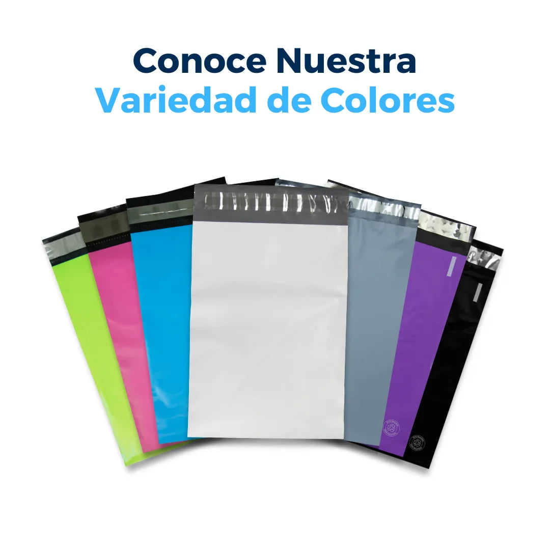 Bolsas de envío moradas de 37 x 48 cm