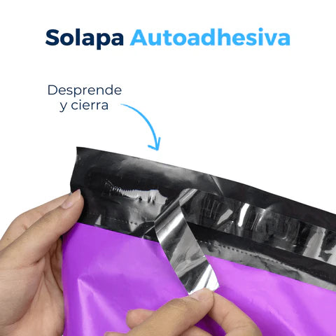 19 x 26 cm - Purple Shipping Bags