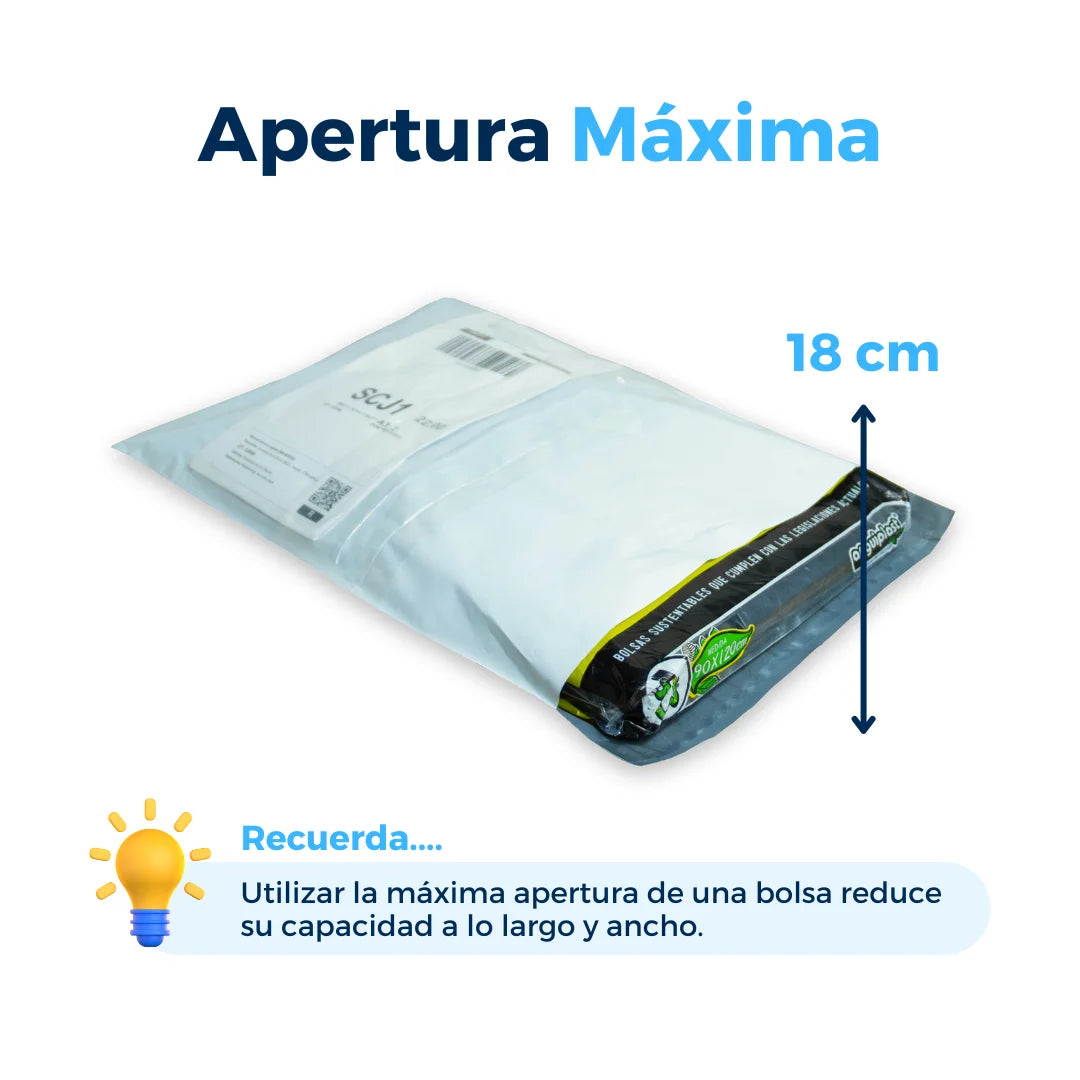 25 x 33 cm - Shipping Bags with Guide Holder