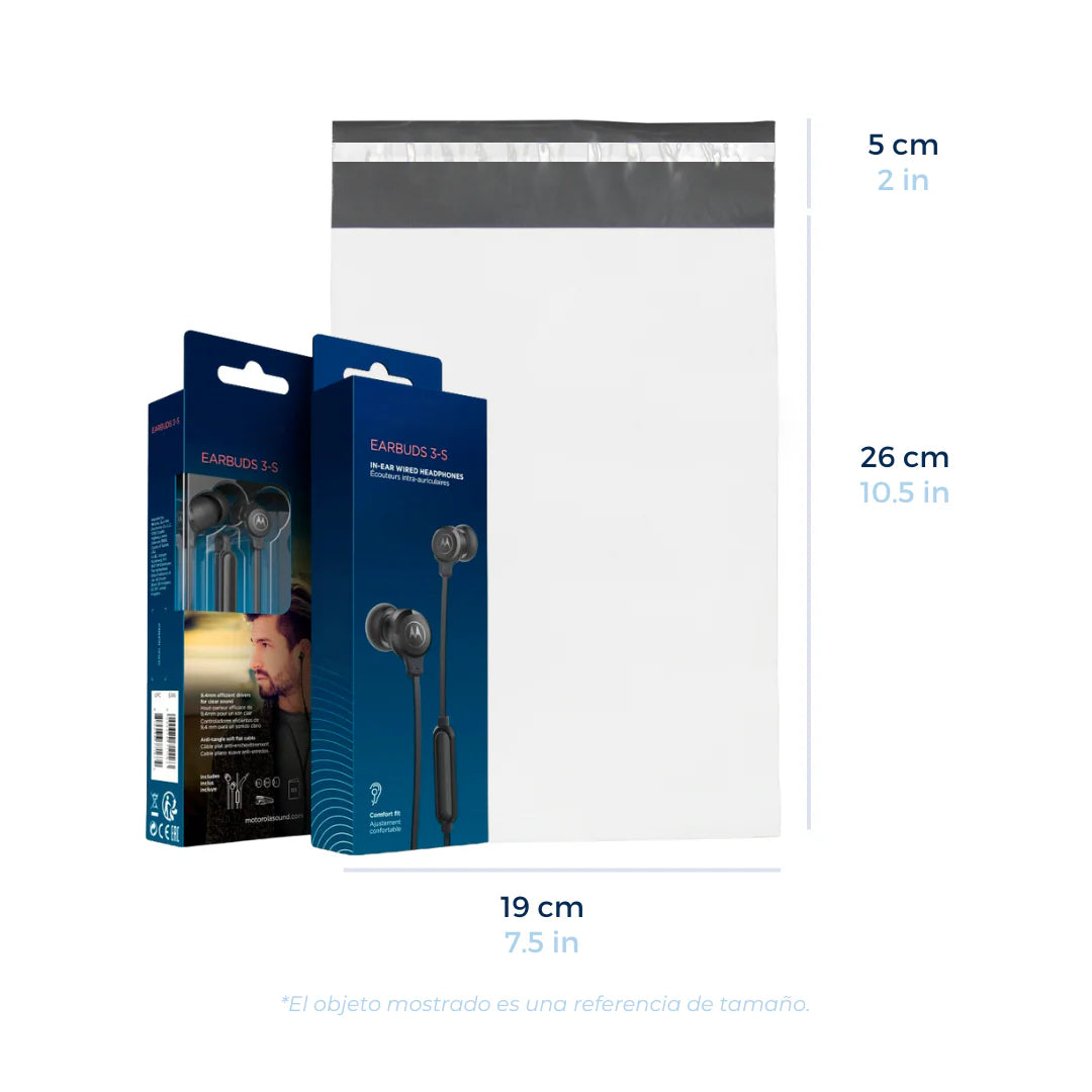7.5 x 10 in - Basic Shipping Bags
