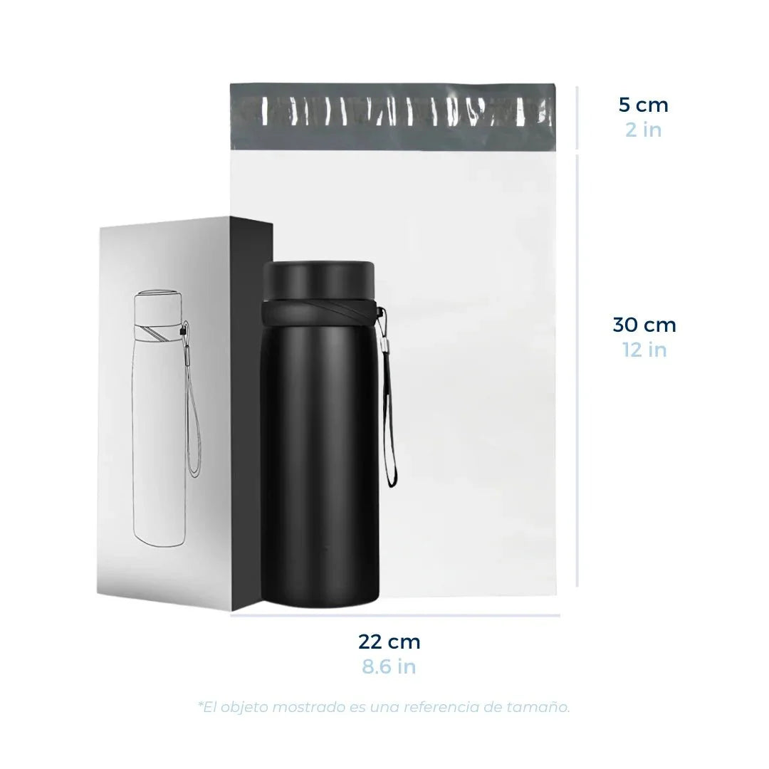 Bolsas de envío premium con soporte para guía (22 x 30 cm)