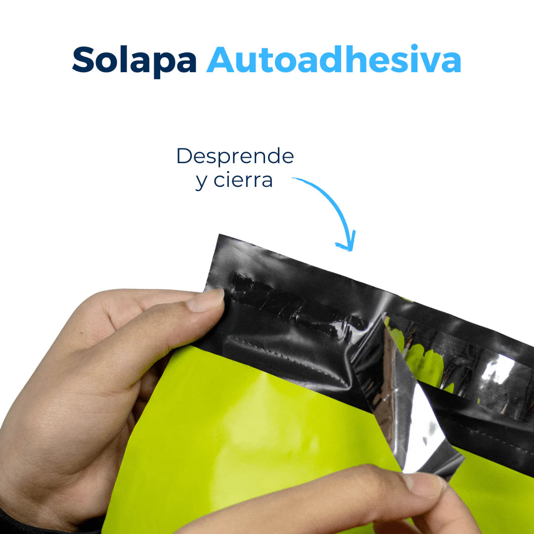 19 x 26 cm - Bolsas de envío verdes