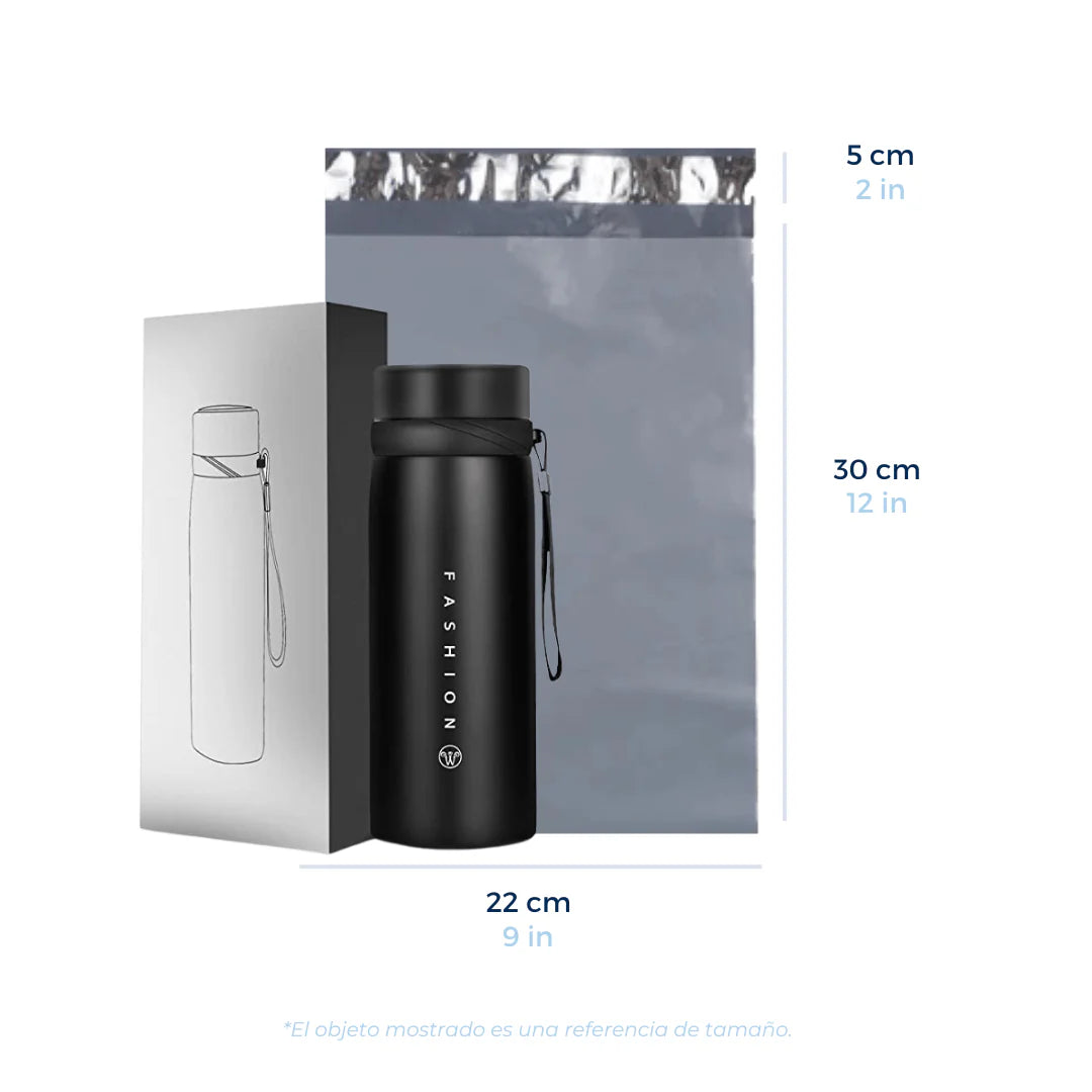 Bolsas de envío ecológicas con soporte para guía (22 x 30 cm)