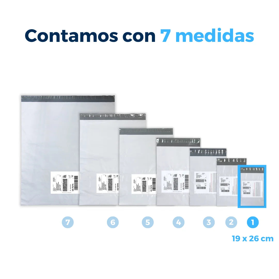 19 x 26 cm - Shipping Bags with Guide Holder