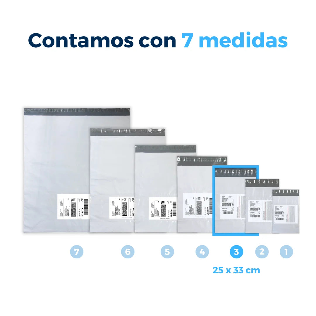 25 x 33 cm - Shipping Bags with Guide Holder