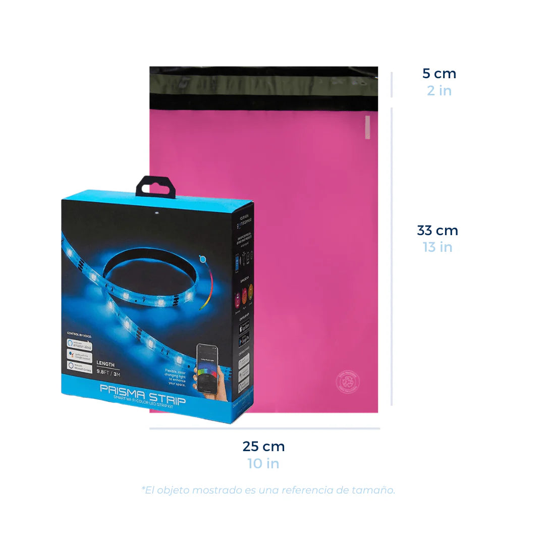 25 x 33 cm - Pink Shipping Bags