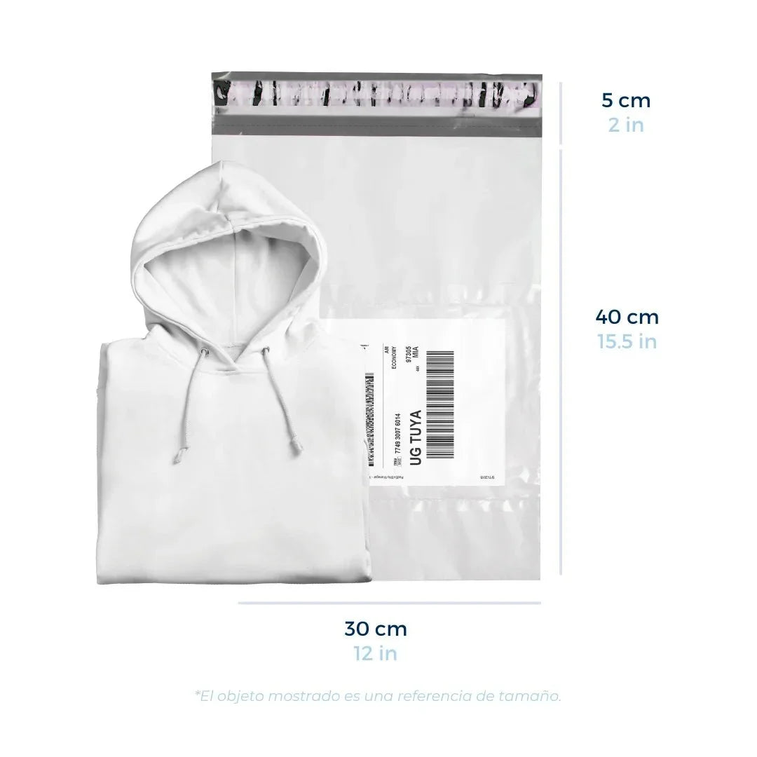 30 x 40 cm - Shipping Bags with Guide Holder Economic Line