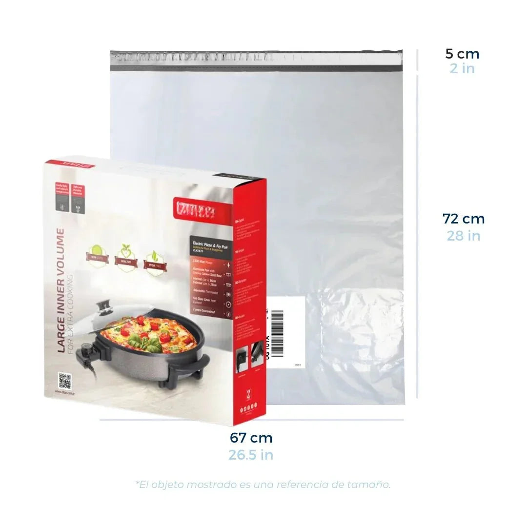 67 x 72 cm - Shipping Bags with Guide Holder Economic Line