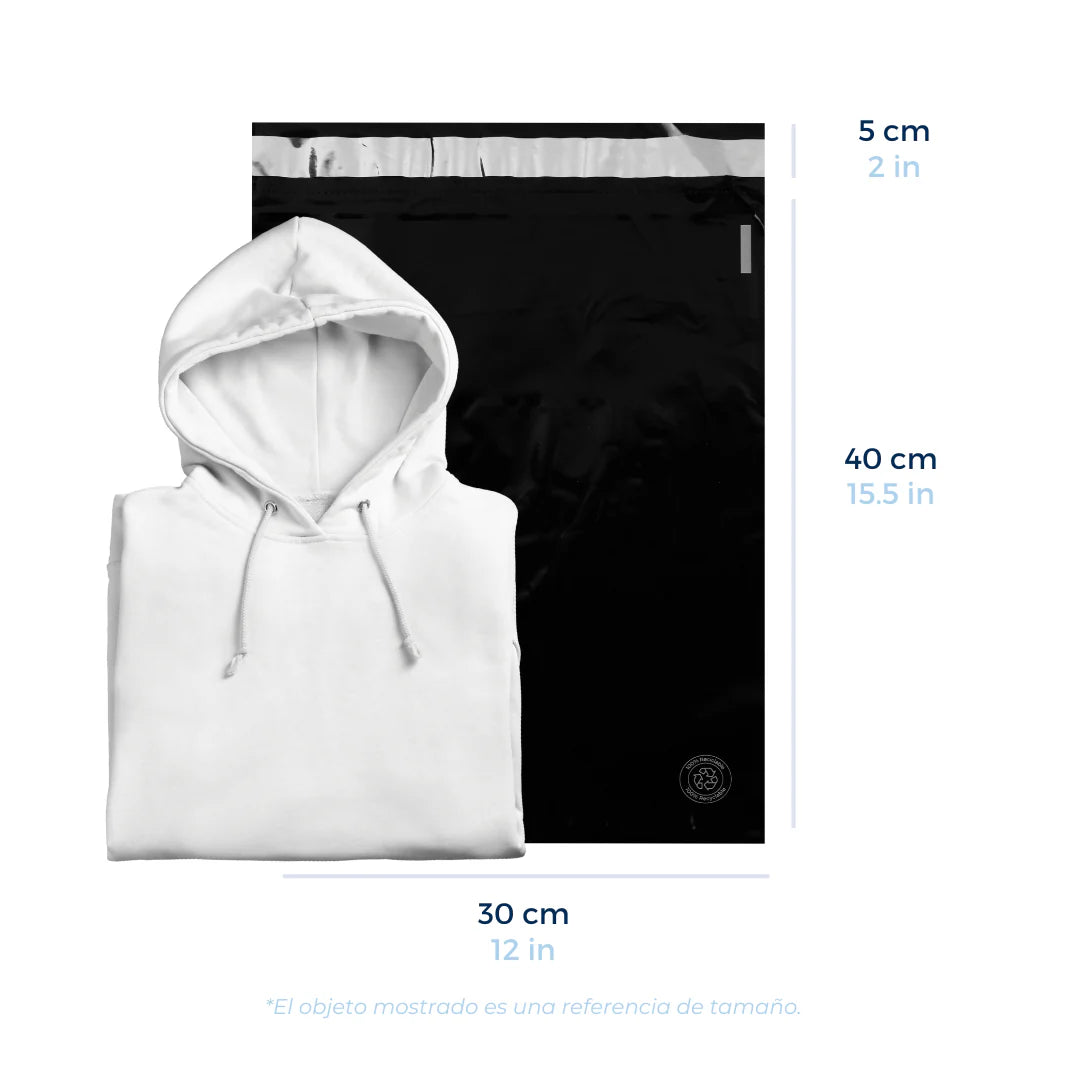 30 x 40 cm - Black Shipping Bags