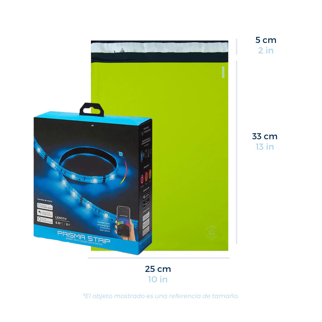 25 x 33 cm - Green Shipping Bags