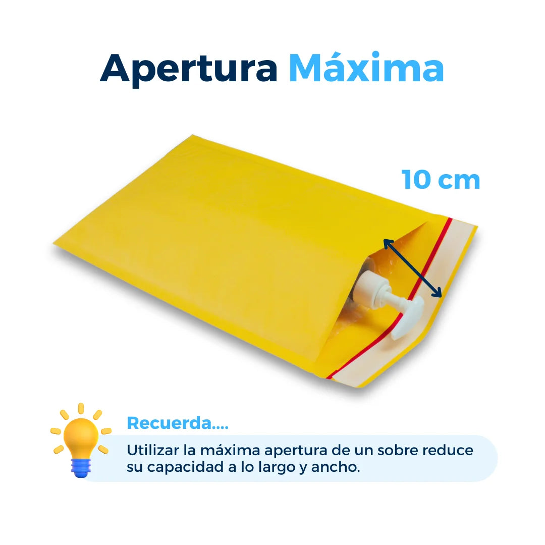 18 x 30 cm - #1 Yellow Bubble Envelopes