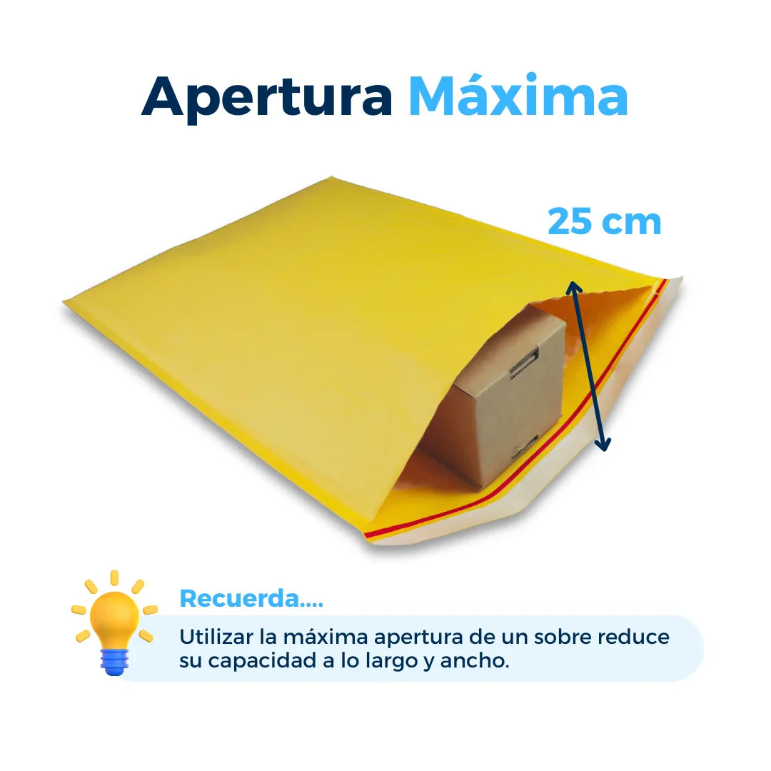 36 x 50 cm - #7 Yellow Bubble Envelopes