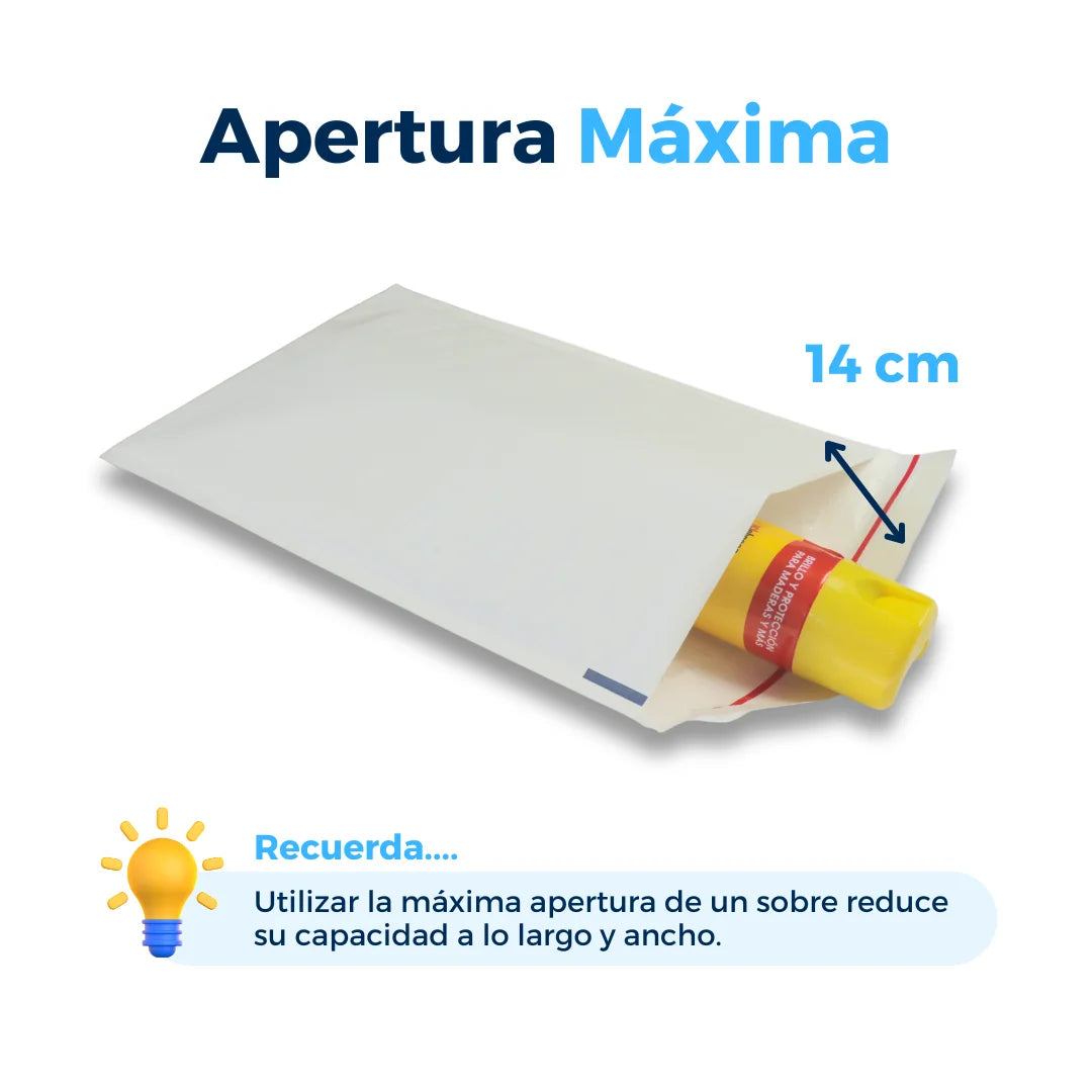 21 x 30 cm - #2 White Bubble Envelopes