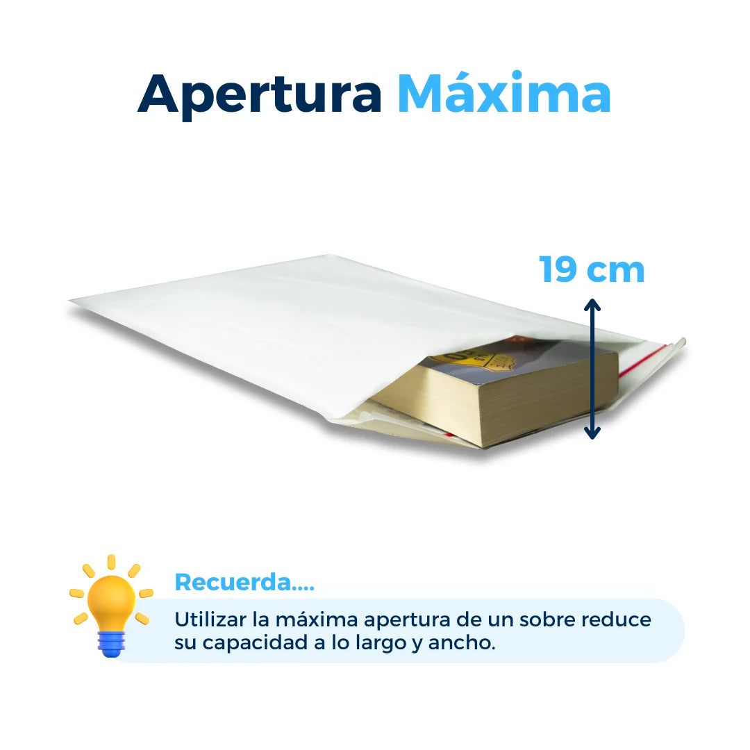 26 x 40 cm - #5 White Bubble Envelopes