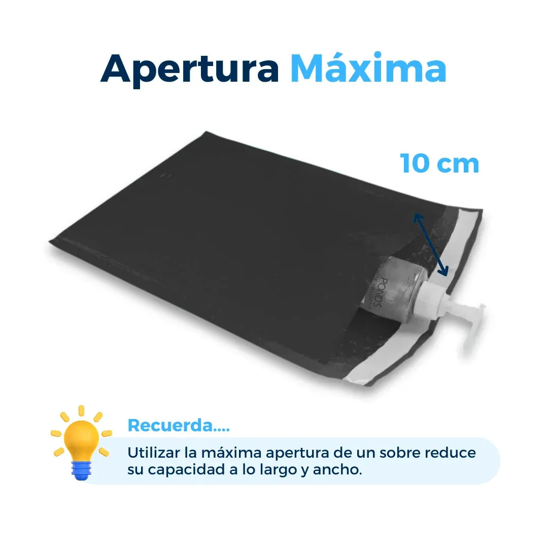 18 x 30 cm - #1 Black Bubble Envelopes