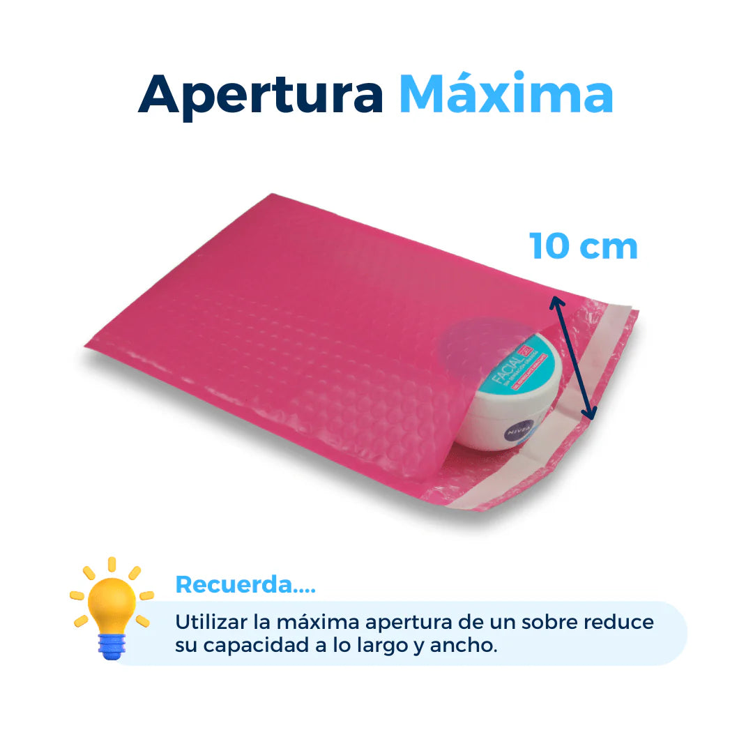 15 x 25 cm - #0 Pink Bubble Envelopes