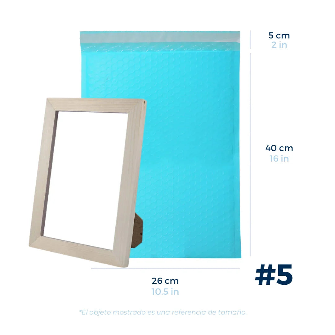 26 x 40 cm - #5 Blue Bubble Envelopes