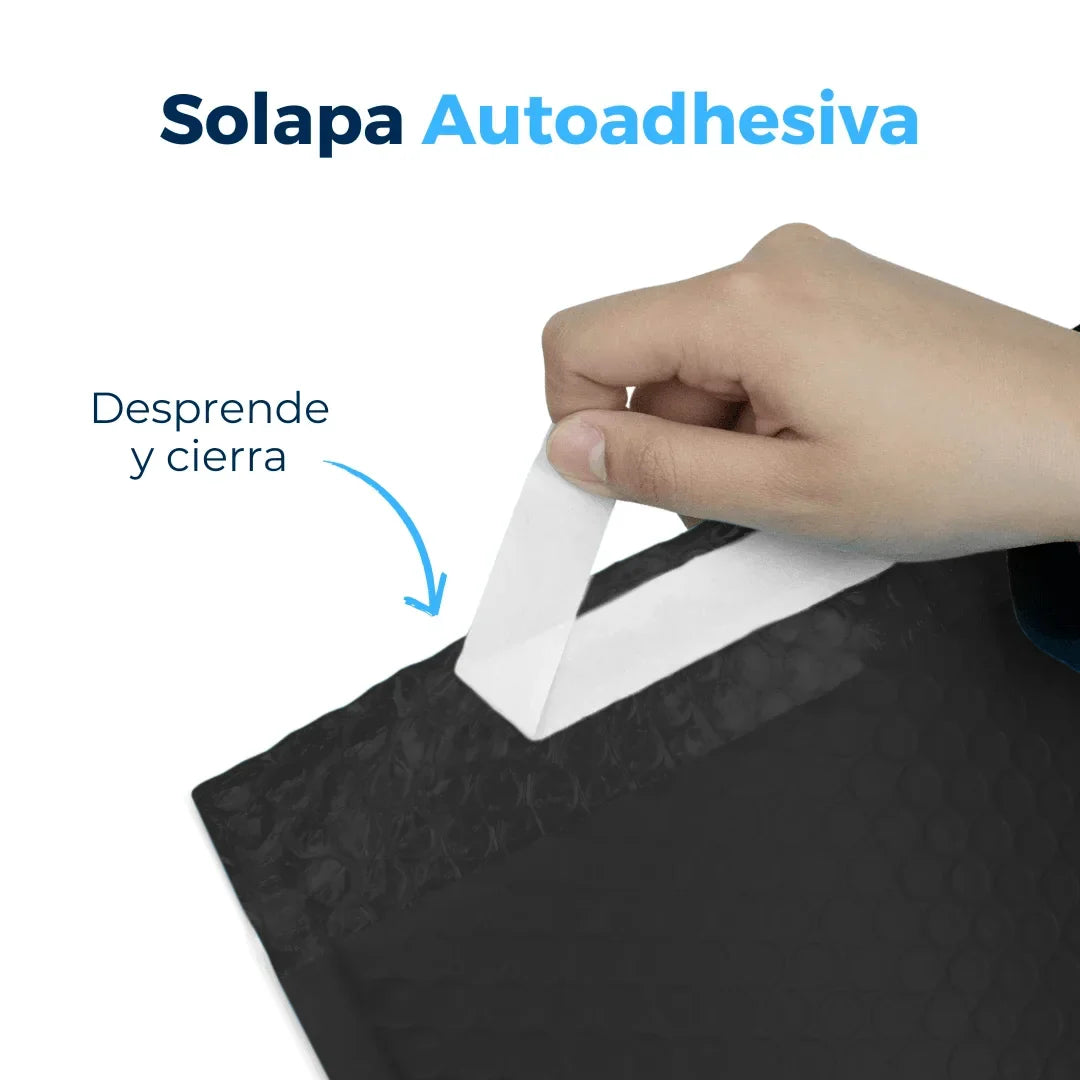 18 x 30 cm - #1 Black Bubble Envelopes