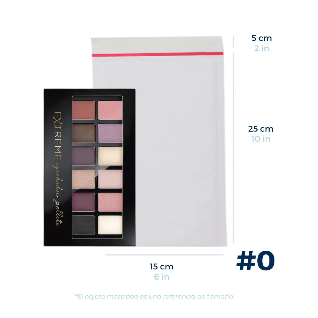 15 x 25 cm - #0 White Bubble Envelopes