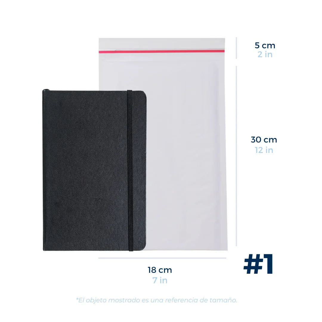 18 x 30 cm - #1 White Bubble Envelopes