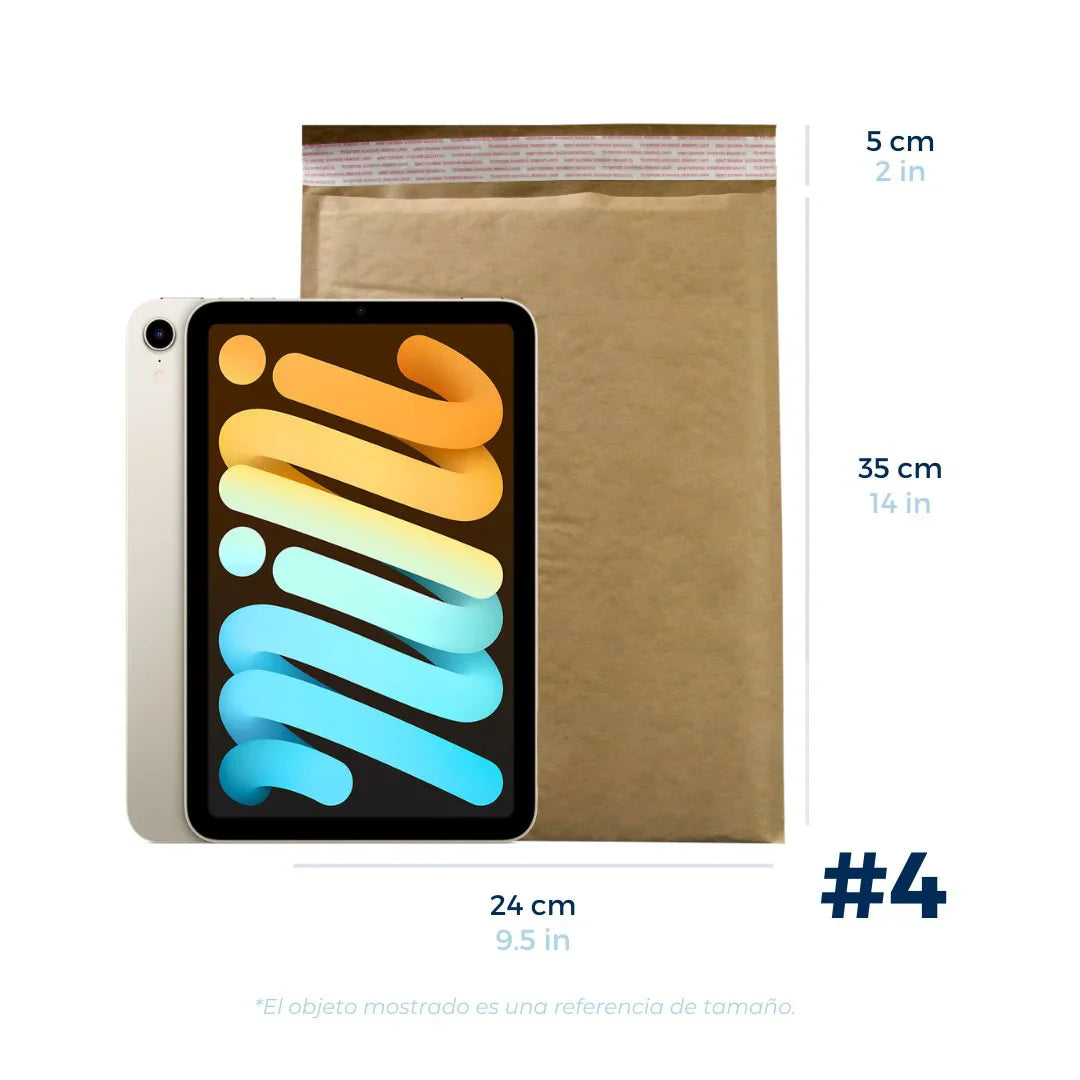 24 x 35 cm - #4 Kraft Bubble Envelopes