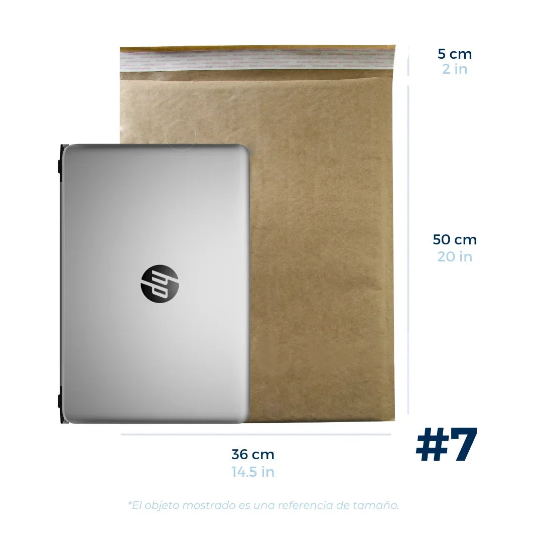 36 x 50 cm - #7 Kraft Bubble Envelopes