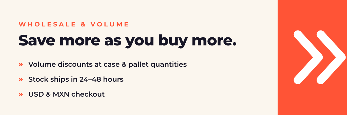 Save more as you buy more - wholesale and volume discounts